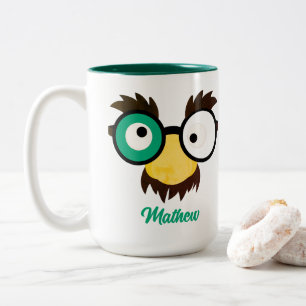 Moderner Individuelle Name Funny Funny Flag Irish  Zweifarbige Tasse