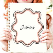 Moderner Individuelle Name mit Wavy-Scallotion Planer