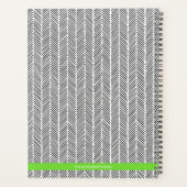 Moderner Individuelle Name | Personalisierte Reise Planer (Rückseite)