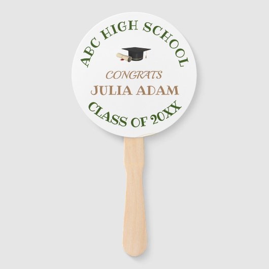 Moderner, individueller Abschluss-Handlüfter Fächer (Vorderseite)