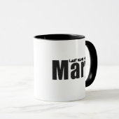 Moderner, individueller Name "Mary" in "Distressed Tasse (VorderseiteRechts)