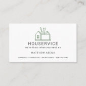 Moderner Instandhaltungsdienst für AN Visitenkarte (Vorderseite)