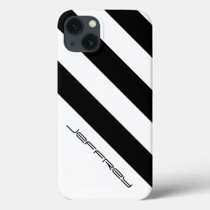Moderner iPhone 6 Fall-schwarzer u. weißer 13 Hülle