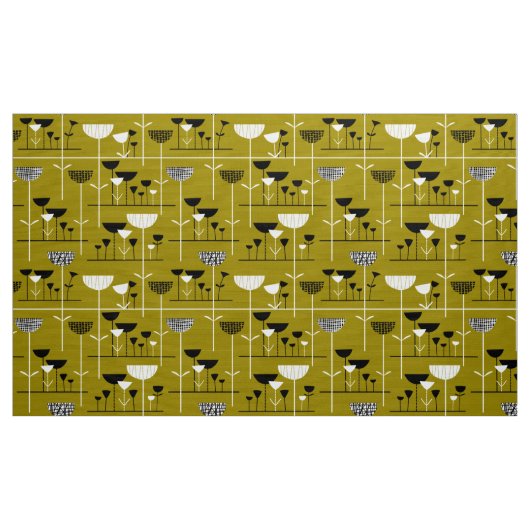 Moderner Jazz - Goldbraun 988501 Stoff (Yard (91,4 cm))