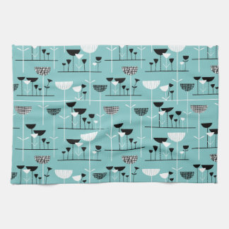 Moderner Jazz - Light Blue 80C6C6 Geschirrtuch