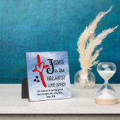 Moderner JESUS BESTE LIEBE Ostern Fotoplatte (InSitu)