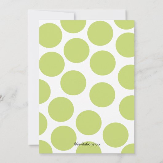 Moderner Junge in Pea Pod Kinderdusche Einladung (Rückseite)