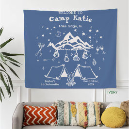 Moderner Junggeselinnen-Abschied Fleecedecke