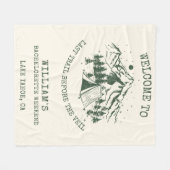 Moderner Junggeselinnen-Abschied Fleecedecke (Vorderseite (Horizontal))