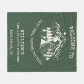 Moderner Junggeselinnen-Abschied Fleecedecke (Vorderseite (Horizontal))