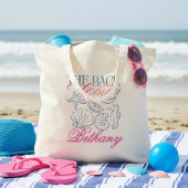 Moderner Junggeselinnen-Abschied für die Muschel a Tragetasche