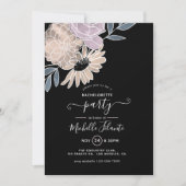 Moderner Junggeselinnen-Abschied für Wasserfarben Einladung (Vorderseite)