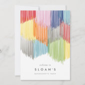 Moderner Junggeselinnen-Abschied Save The Date (Vorderseite)