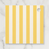 Moderner Junggesellinnen-Abschied im Sommer Geschenkanhänger (Rückseite)