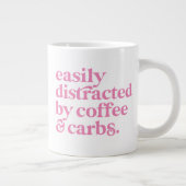 Moderner Kaffee Lover Jumbo-Tasse (Rechts)