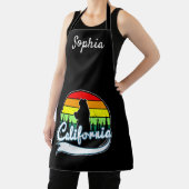 Moderner kalifornischer Staat Bear Individuelle Na Schürze (InSitu)