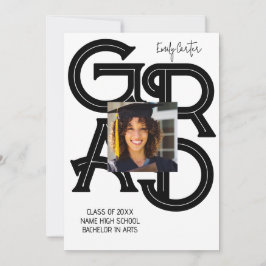 Moderner kalligrafischer Abschluss Einladung