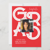 Moderner kalligrafischer Abschluss Einladung (Vorderseite)