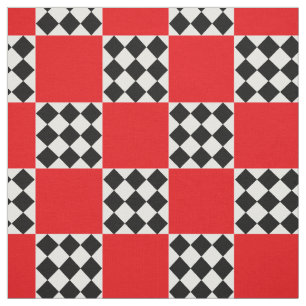 Moderner Karo für Quilt-Muster Stoff