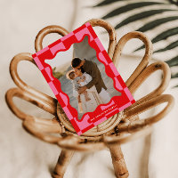 Moderner Karo mit glattem Rand - minimales Foto We