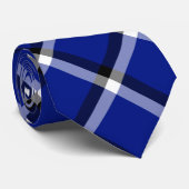 Moderner Karo Pattern Neck Tie Krawatte (Gerollt)