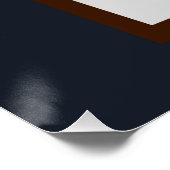 Moderner Klassiker Boho Poster (Ecke)