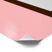 Moderner Klassiker Boho Poster (Ecke)