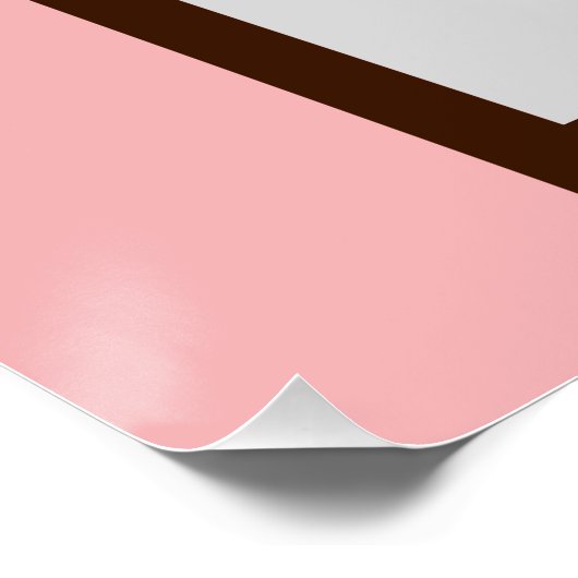 Moderner Klassiker Boho Poster (Ecke)