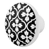 Moderner Klassiker Spanisch Mittelmeer schwarz, we Keramikknauf (Rechts)