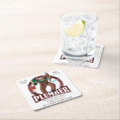 Moderner Klempner Beruflich Marketing Handyman Rechteckiger Pappuntersetzer (Vor Ort)