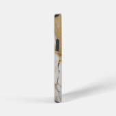 Moderner, knackiger, weißer Stylist iPhone Hülle (Rechte Seite)