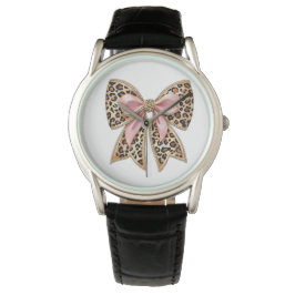 Moderner koketter Bogen  Armbanduhr
