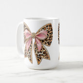 Moderner koketter Bogen Kaffeetasse (Vorderseite Links)