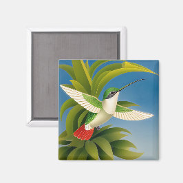 Moderner Kolibri Magnet