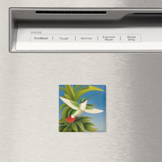 Moderner Kolibri Magnet (In Situ (Geschirrspüler))