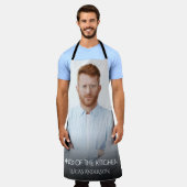 Moderner König des Fotos Küche | Name Schürze (Getragen)
