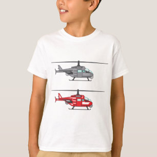Moderner Konzept-Hubschrauber T-Shirt