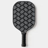 Moderner Korbweidegang minimaler Pickleball Schläger (Rückseite)