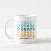 Moderner koreanischer Drama-Lover-Individuelle Nam Kaffeetasse (Links)