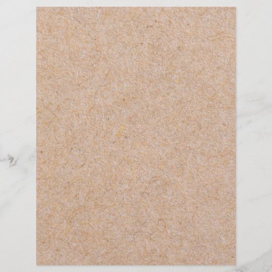 Moderner Kraft Stripe Accent 8,5" x 11" Flyer (Hinten)