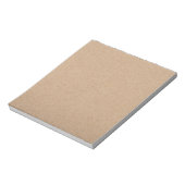 Moderner Kraftsackpapier-Hintergrund Notizblock (Rotiert)