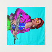 Moderner Krieg Wandteppich (Vorderseite (Horizontal))