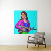 Moderner Krieg Wandteppich (Beispiel)