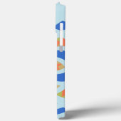 Moderner Kubismus-Hintergrund Case-Mate iPhone Hülle (Rückseite / Links)