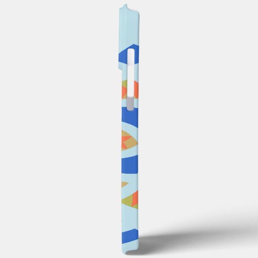 Moderner Kubismus-Hintergrund Case-Mate iPhone Hülle (Rückseite / Links)