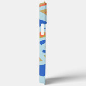 Moderner Kubismus-Hintergrund Case-Mate iPhone Hülle (Rückseite / Rechts)