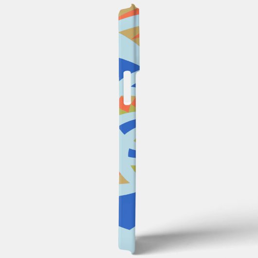 Moderner Kubismus-Hintergrund Case-Mate iPhone Hülle (Rückseite / Rechts)