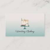 Moderner Kuchen Visitenkarte (Vorderseite)