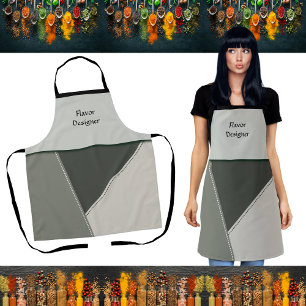 Moderner Küchenstil-All-Over-Print-Schürze Schürze