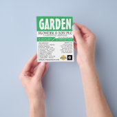 Moderner Kühne, Gartenservice, Gartenbauer Flyer (Gruppe)